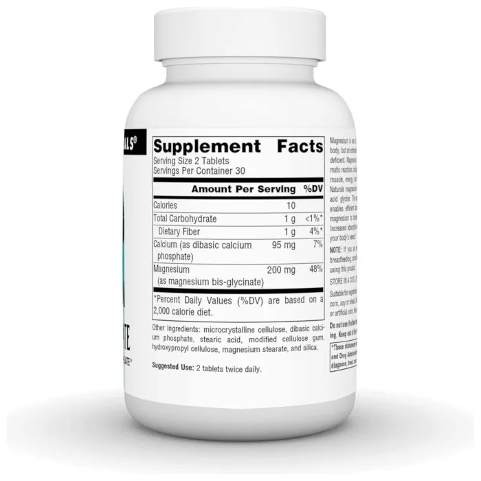 Magnesium Bis-Glycinate - 60 tabs