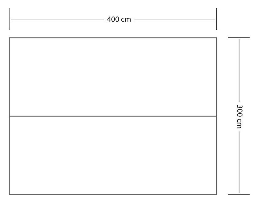 Туристический тент Eurotrail TARP 4 (4x3м) 1400 forrest green (ETTE0638)