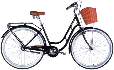 Велосипед ST 28" Dorozhnik RETRO PH рама-19" черный 2025