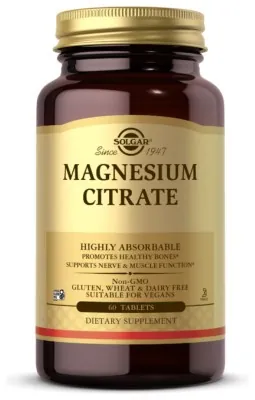 Magnesium Citrate - 60 tabs