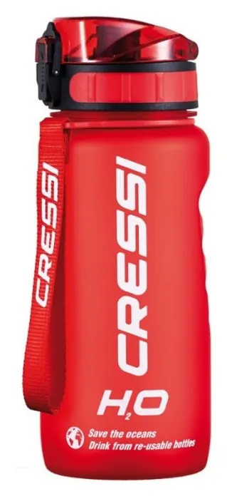 Фляга CRESSI-SUB WATER BOTTLE H20 FROSTED 400ML 2021
