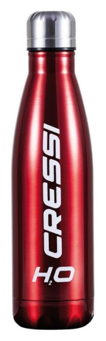 Фляга CRESSI-SUB WATER BOTTLE H20 FROSTED 400ML 2021