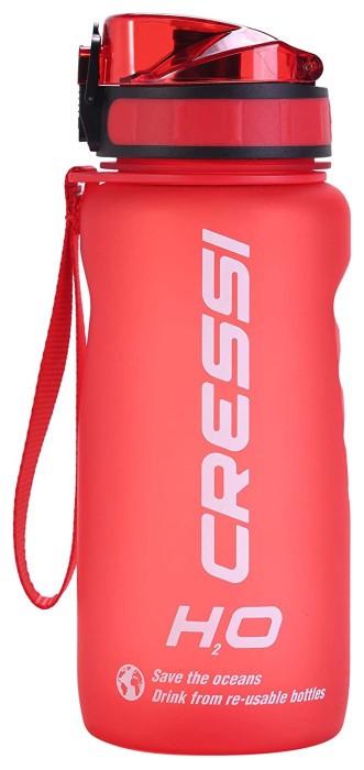 Фляга CRESSI-SUB WATER BOTTLE H20 FROSTED 400ML 2021