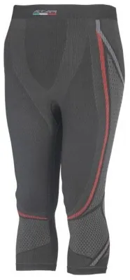 Чоловічі термоштани Accapi Synergy 3/4, Black/Red, р. XS/S