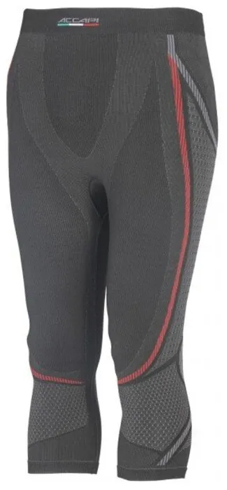 Чоловічі термоштани Accapi Synergy 3/4, Black/Red, р. XS/S