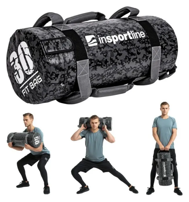 Сумка для тренувань з ручками inSPORTline Fitbag Camu 30 кг
