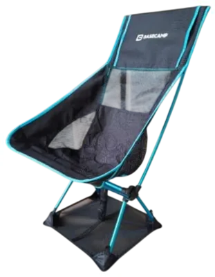 Кресло кемпинговое BaseCamp Compact L, 56х65х85см, Black/Blue