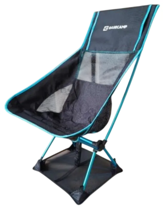 Кресло кемпинговое BaseCamp Compact L, 56х65х85см, Black/Blue