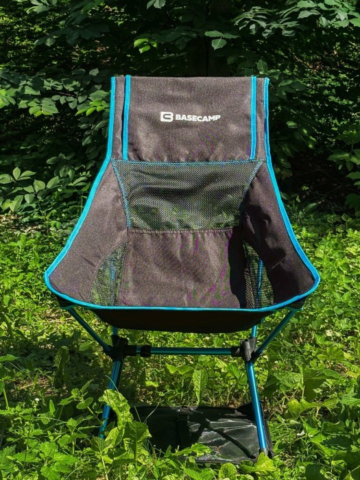 Кресло кемпинговое BaseCamp Compact L, 56х65х85см, Black/Blue