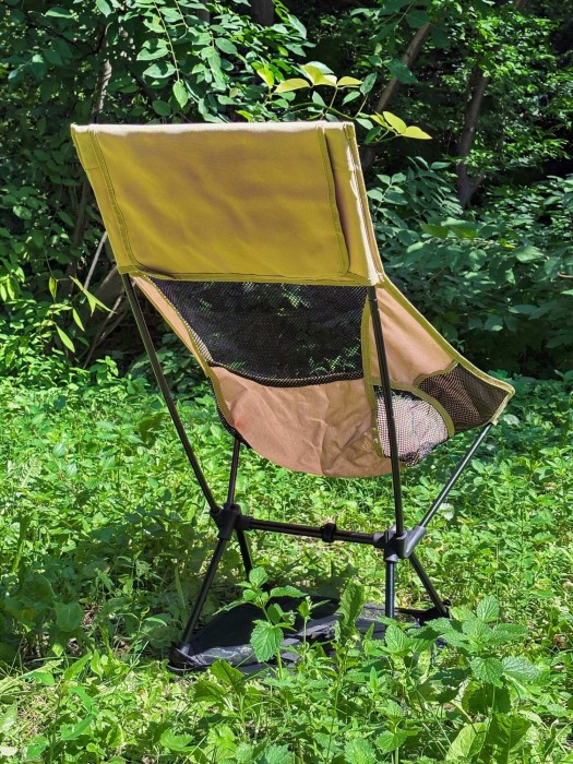 Кресло кемпинговое BaseCamp Compact L, 56х65х85см, Black/Blue