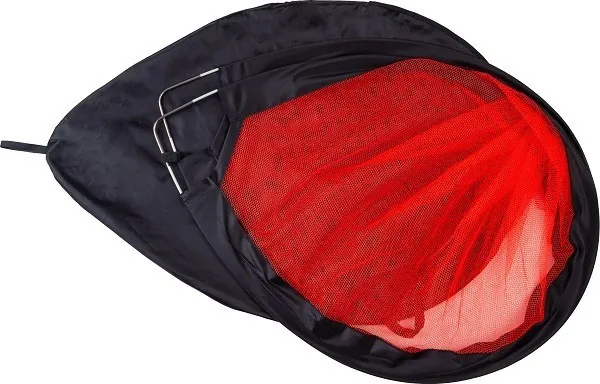 Ворота футбольні Pure2Improve POP-UP 120 x 86 см, чорно-червоні