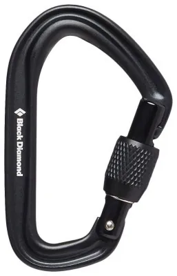 Карабін Black Diamond HotForge Screwgate Carabiner, Black, р.