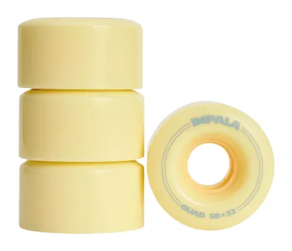 Impala колеса для роликов 4 Pack - Pastel Yellow (FRD.046937)
