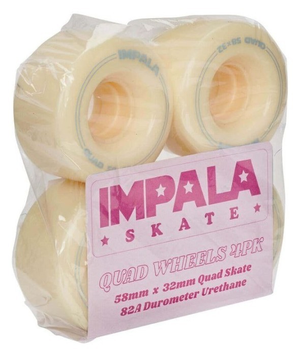 Impala колеса для роликов 4 Pack - Pastel Yellow