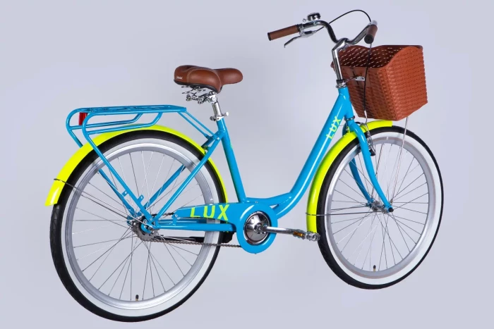 Велосипед ST 26" Dorozhnik LUX Velosteel рама-17" блакитний 2025