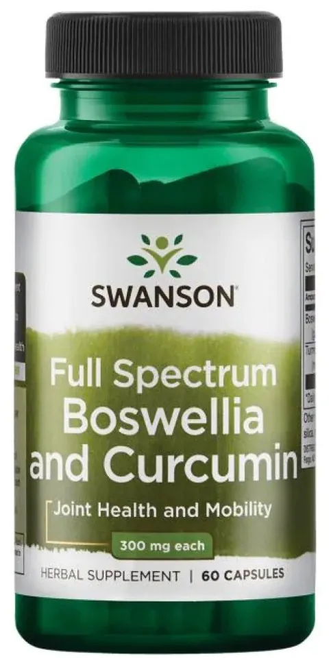 Full Spect Boswellia and Curcumin - 60 Caps (DSN_100-37-4856184-20)