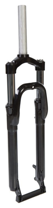 Вилка 29" Амортизаційна Сталь 1-1/8" disc/v-br безрізьб. під ексцентрик шток-260мм travel-100мм FSD LJ-535A чорний, укр, укр