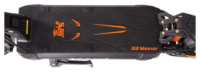 Електросамокат Kugoo Kirin G2 Master Dual 2025 (1000x2 Вт; 20.8 А*год; 52 В), чорний, укр, укр