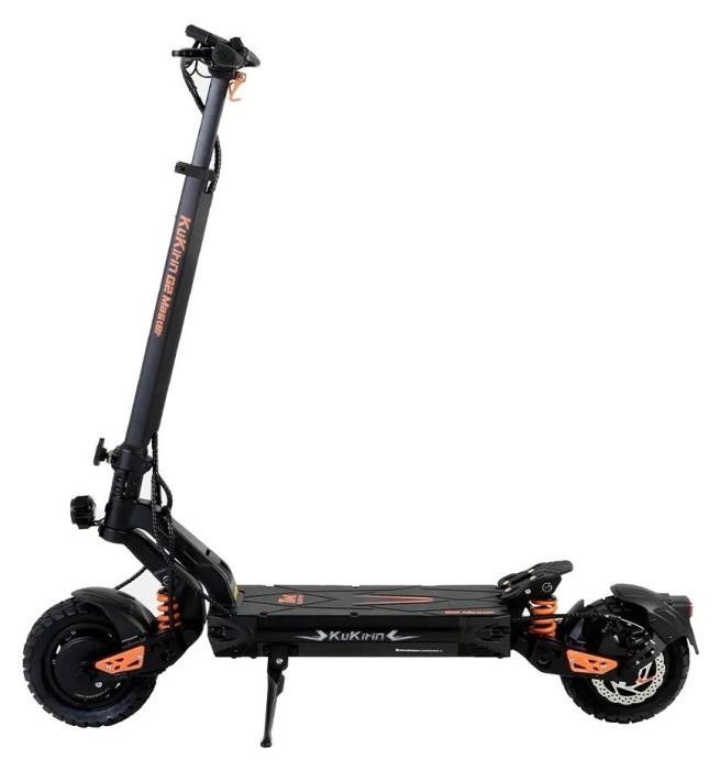 Електросамокат Kugoo Kirin G2 Master Dual 2025 (1000x2 Вт; 20.8 А*год; 52 В), чорний, укр, укр
