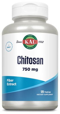 Chitosan 750mg - 120 vcaps