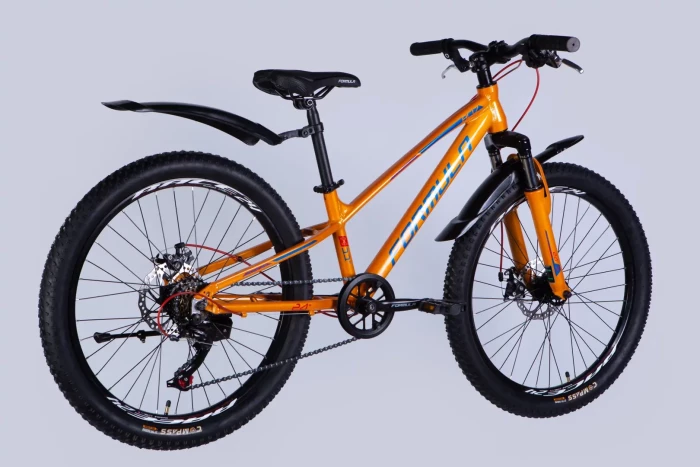 Велосипед AL 24" Formula ACID DD FR рама-11" помаранчево-синій 2025