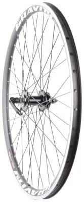 Колесо АЛ 26" переднее 14Gх36, втулка Shunfeng SF-А210FB, эксцентрик, промподшипник