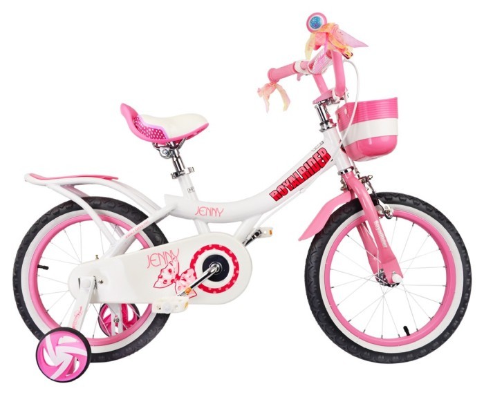 Велосипед RoyalBaby JENNY GIRLS 14", OFFICIAL UA, белый