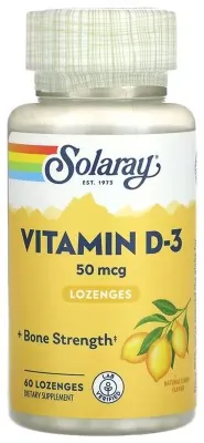 Vitamin D-3 50mcg - 60 lozenges