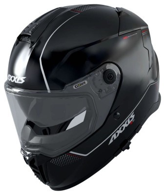 Мотошолом AXXIS HAWK SV Solid A1 Gloss Black