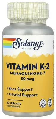 Vitamin K-2 MK-7 50mcg - 60 vcaps