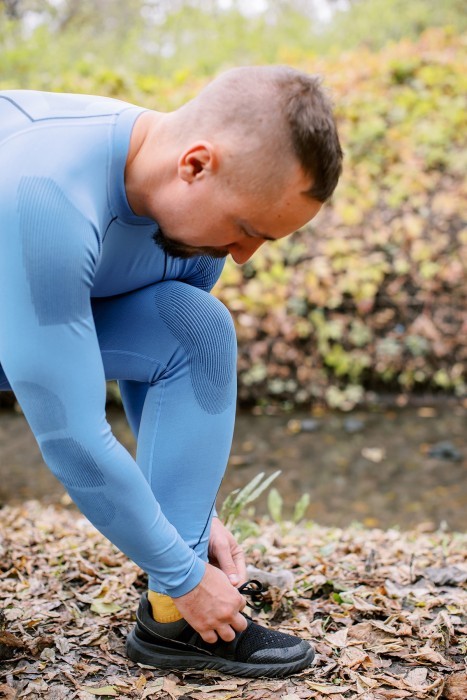 Термобілизна чоловіча Tramp Active комплект (футболка+штани) UTRUM-021-blue, 2XL, укр, укр