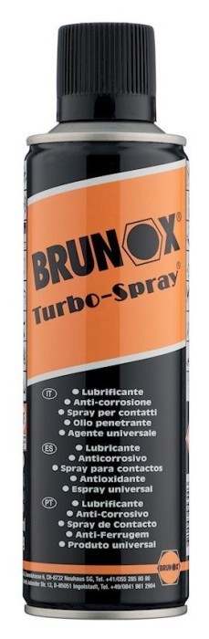 Універсальне мастило для щоденного догляду та консервації зброї, спрей Brunox Turbo-Spray 300ml, укр, укр