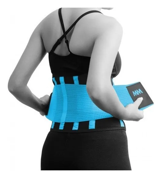 Пояс компрессійний MadMax MFA-277 Slimming belt Black/turquoise L