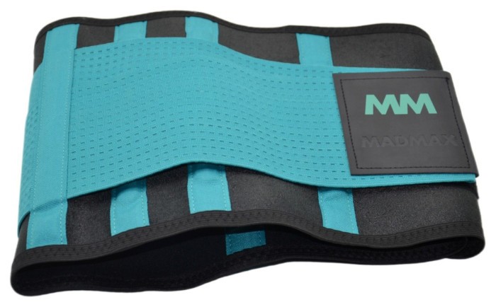 Пояс компрессійний MadMax MFA-277 Slimming belt Black/turquoise L