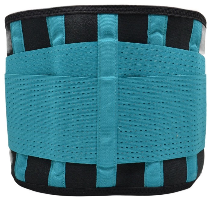 Пояс компрессійний MadMax MFA-277 Slimming belt Black/turquoise L