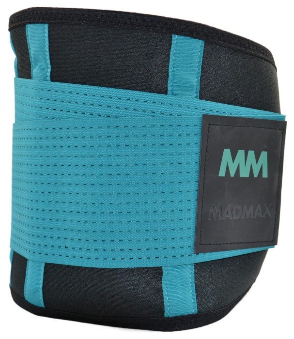 Пояс компрессійний MadMax MFA-277 Slimming belt Black/turquoise L
