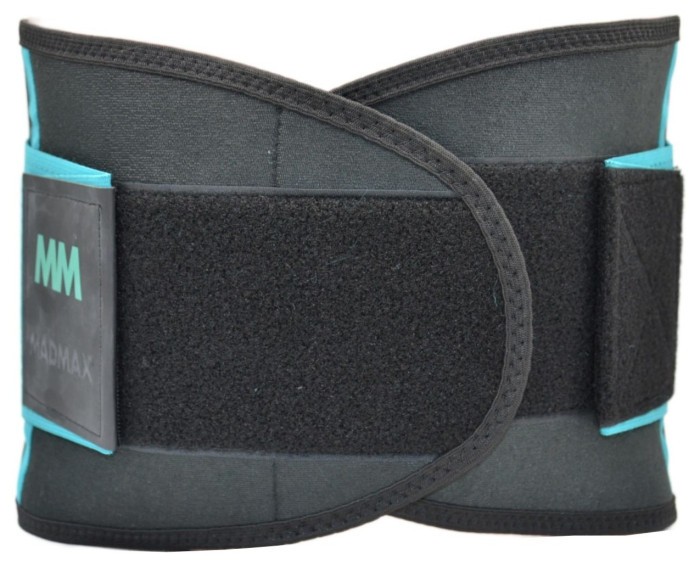 Пояс компрессійний MadMax MFA-277 Slimming belt Black/turquoise L