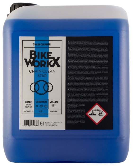 Очищувач BikeWorkX Drivetrain Cleaner банка 5л., укр, укр