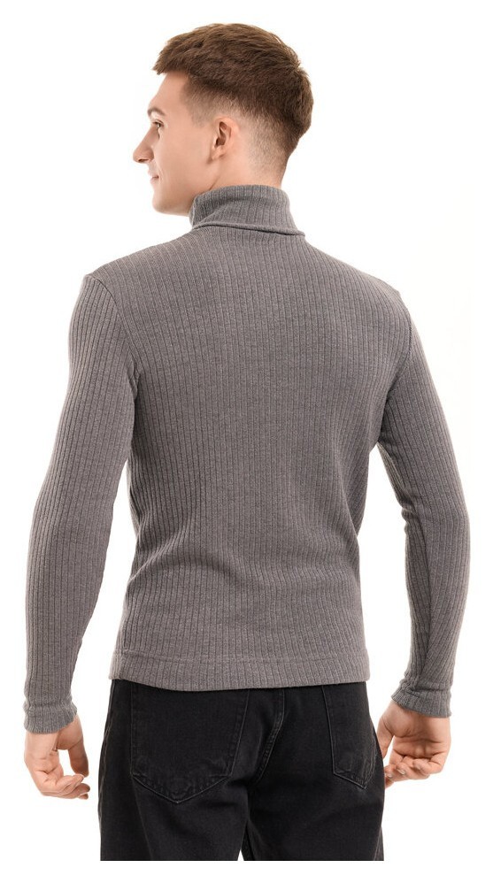 Мужской гольф Pobedov Prestige. Серый гольф для мужчин. Гольф ангора мужской