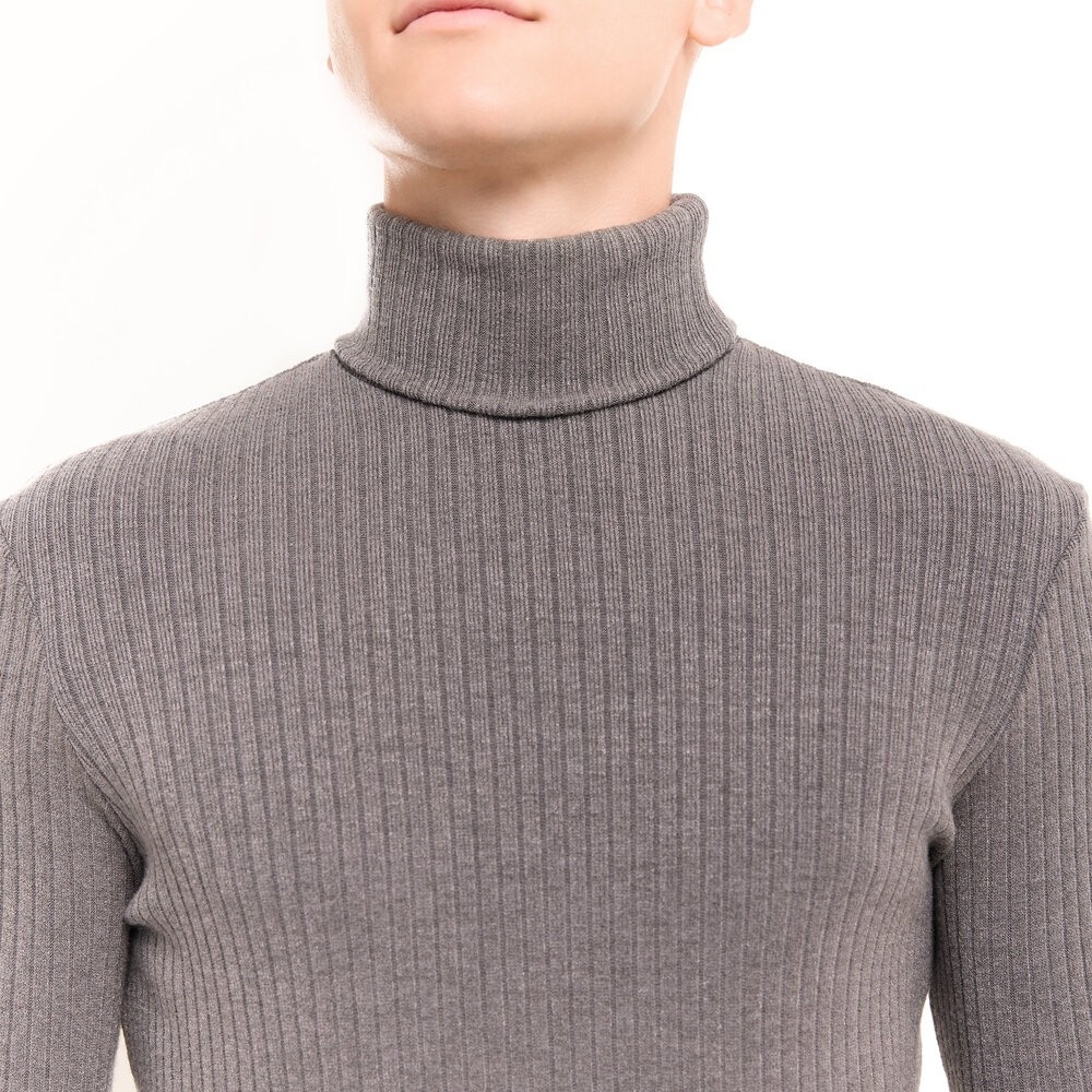 Мужской гольф Pobedov Prestige. Серый гольф для мужчин. Гольф ангора мужской