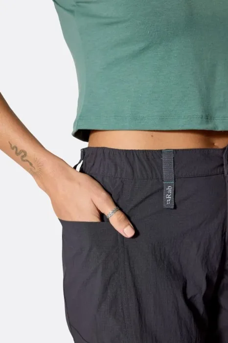 Шорти жіночі Rab Dovestone Shorts Wmns, Anthracite, 12