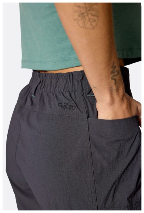 Шорти жіночі Rab Dovestone Shorts Wmns, Anthracite, 12