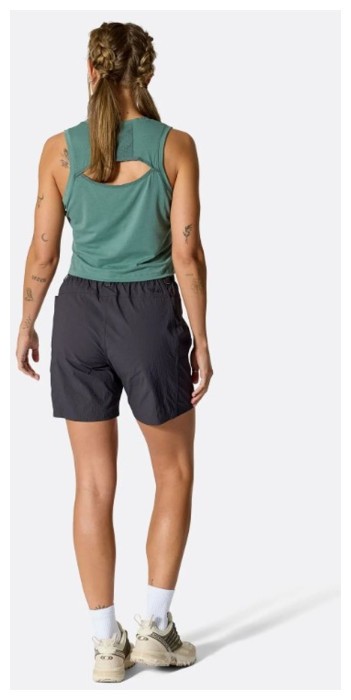Шорти жіночі Rab Dovestone Shorts Wmns, Anthracite, 12