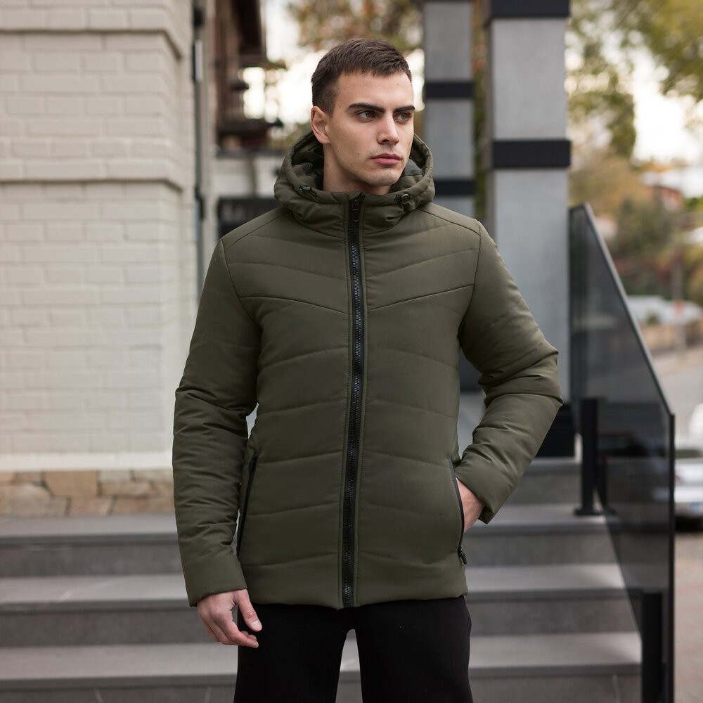 чоловіча зимова Куртка з капюшоном Pobedov Winter Jacket Dzen, укр, укр