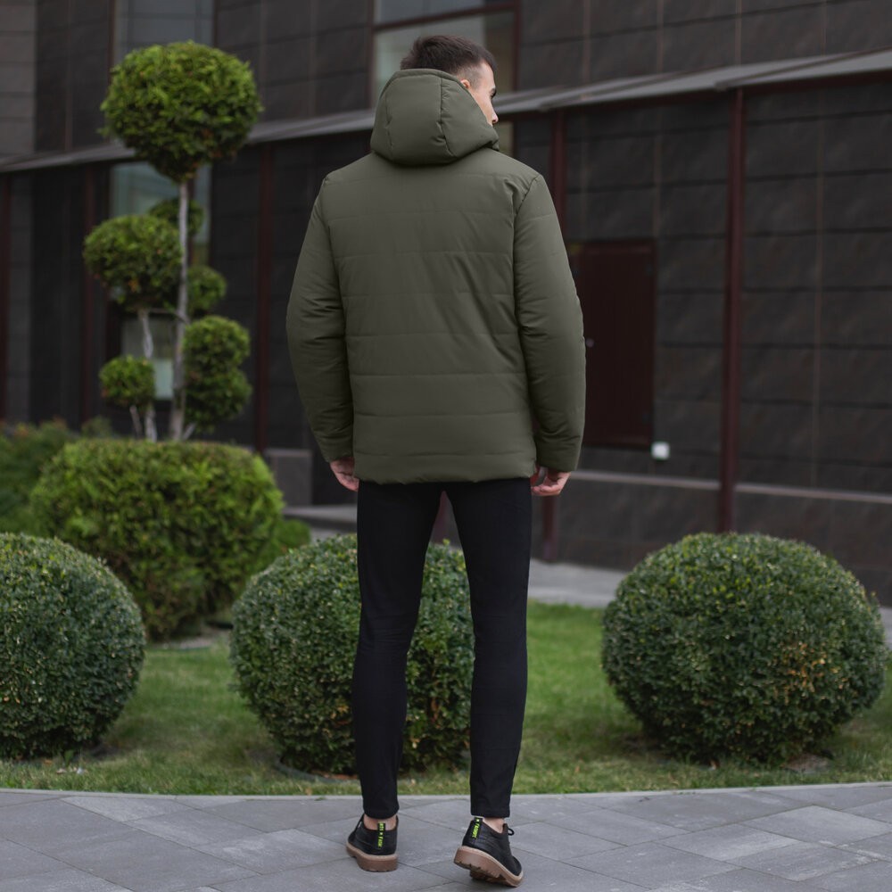 чоловіча зимова Куртка з капюшоном Pobedov Winter Jacket Dzen, укр, укр