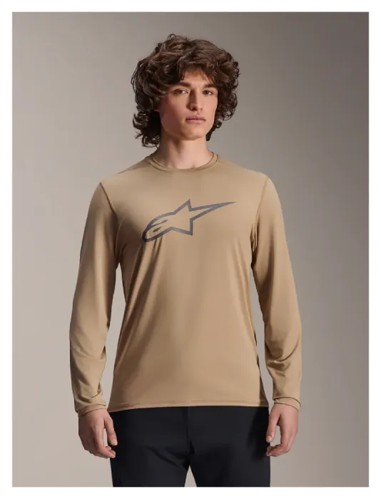 Джерси Alpinestars A-DURA ASTAR LS JERSEY LIGH BROWN, M