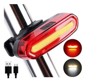 Ліхтар задній 120 lumen, Li-ion 3.7V 600mAh зарядка від USB, вологозахисний, AQY-096
