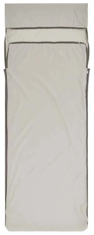 Вкладиш в спальник Sea to Summit Silk Blend Sleeping Bag Liner, Rectangular w/ Pillow Sleeve, Moonstruck Grey (SHM_STS ASL032051-251803)