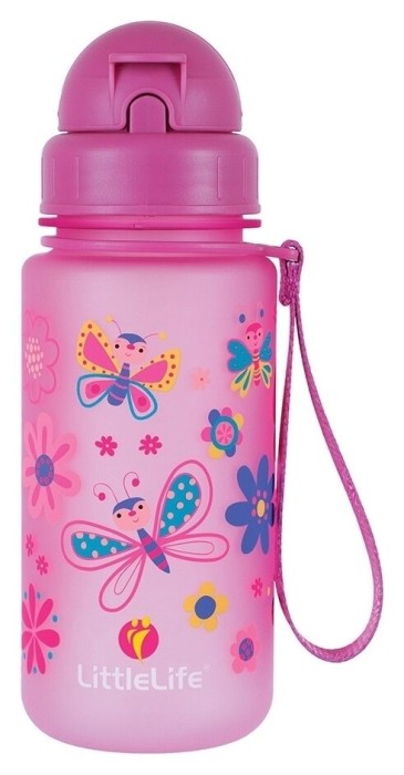 Фляга Little Life Water Bottle 0.4 L butterfly, укр, укр