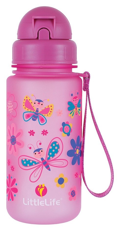Фляга Little Life Water Bottle 0.4 L butterfly